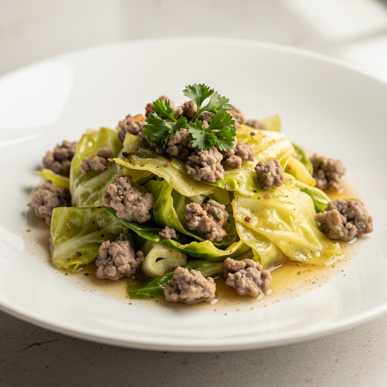Cabbage and Ground Beef Skillet (Easy One-Pan Dinner)