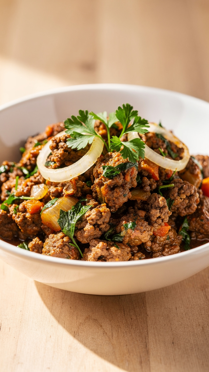 Slow Cooker Ground Beef Ramen