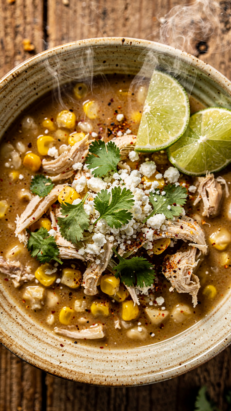Mexican Street Corn White Chicken Chili