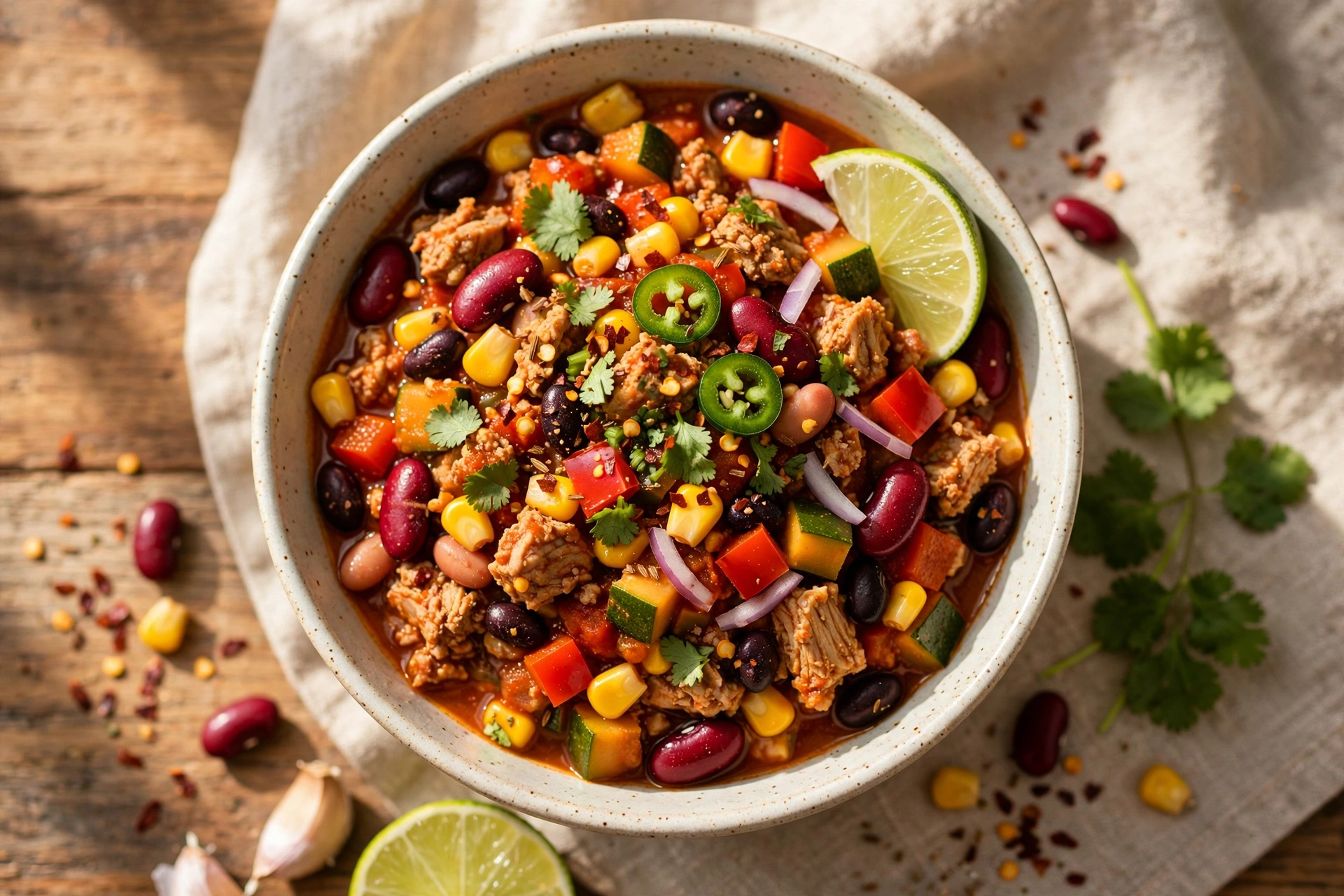 Zero Point Chili (Weight Watchers Friendly)